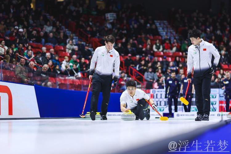 男子冰壶世锦赛小组赛:中国对阵德国 男子冰壶世锦赛小组赛:中国对阵德国